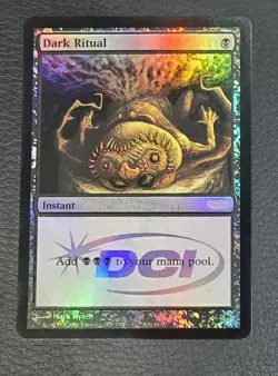 Dark Ritual Foil MTG Judge Promo DCI Magic Instant LP Card - Image 1