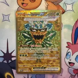 Teal Mask Ogerpon ex 221/167 Secret Twilight Masquerade Pokemon Card NM - Image 1
