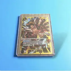 One Piece Card Game Monkey.D.Luffy OP10-118 SEC English Edition NM Condition - Image 1