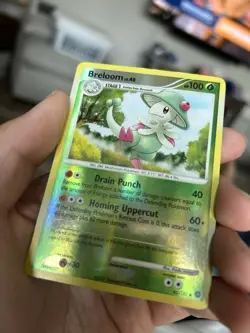 Breloom 45/132 Secret Wonders 2007 Reverse Holo Pokemon Card LP / MP - Image 5