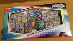 Pokemon Prismatic Evolutions PREMIUM COLLECTION & Booster Bundle Lot - Image 1