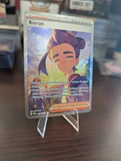 Pokemon TCG Kieran Sir 174/131 Prismatic Evolutions Holo Card NM - Image 3