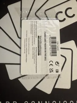 Pikachu On The Ball #1 Pokemon Promo Sealed Pokemon back seal - Image 2