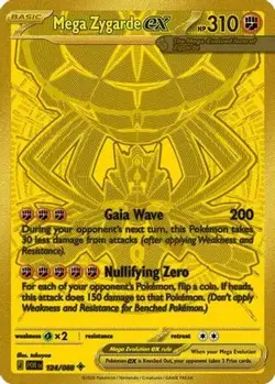 Mega Zygarde ex 124/088 Mega Hyper Rare Perfect Order Pokemon NM/M - Image 4