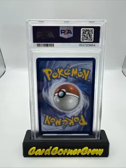 2025 POKEMON STAMP ULTRA-PREMIUM COLLECTION #229 TEAM ROCKET'S MOLTRES EX PSA 9 - Image 2
