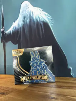 Pokemon TCG Mega Evolution Lucario Elite Trainer Box ETB NEW FACTORY SEALED - Image 2
