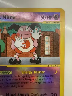 Pokemon TCG Mr. Mime 95a/147 Aquapolis Reverse Holo E-Reader - Image 3