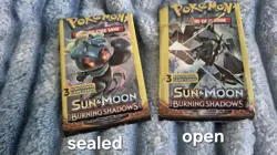 Lot Of 40 Pokemon Sun & Moon Crimson Invasion 3-Card Packs 2 Burning Shadows - Image 5