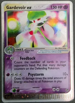 2003 Pokemon EX Sandstorm Gardevoir ex 96/100 Ultra Rare Holo LP Vintage TCG - Image 1