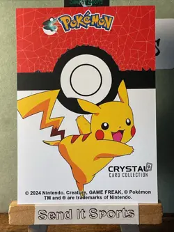 Pokemon Nintendo Crystal Card Collection Spearow #026 (No Pokemon Logo) - Image 2