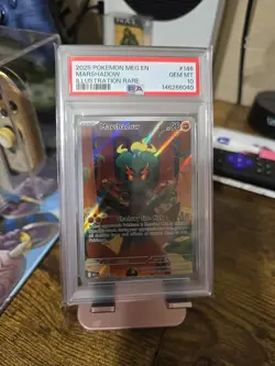2025 Pokemon MEG EN Marshadow Illustration Rare PSA 10 - Image 1