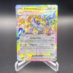 Galvantula ex 051/142 Sv07: Stellar Crown Holo Pokemon - Image 1