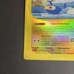 Lanturn 21/147 Reverse Holo Pokemon Karte Deutsch Aquapolis Vintage 2002 - Image 4