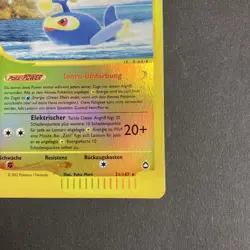 Lanturn 21/147 Reverse Holo Pokemon Karte Deutsch Aquapolis Vintage 2002 - Image 5