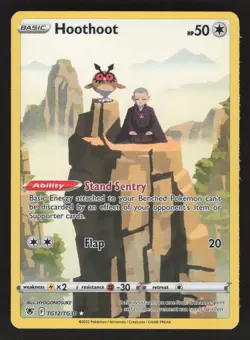 Hoothoot TG12/TG30 Pokemon TCG Astral Radiance Trainer Gallery NM - Image 1