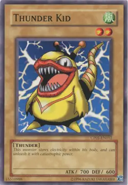 Yugioh Thunder Kid CP01-EN012 Common LP - Image 1