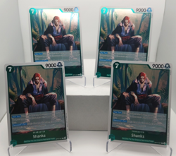 Shanks Playset OP14-027 x4 - The Azure Sea's Seven - One Piece TCG - English - Image 1