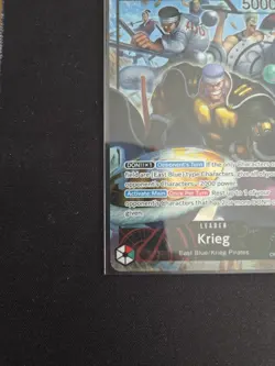 Krieg (OP15-001) (Alternate Art) OP15-001 Leader Adventure on Kami's Island Foil - Image 5