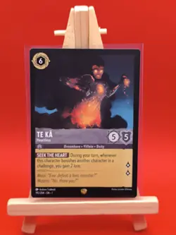 Te Ka Heartless 192/204 Legendary The First Chapter Disney Lorcana Card * New * - Image 2
