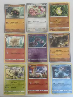Lot 9 Pokemon Trading Cards - First Generation ( 1 To 151 ) Near Mint Or Better - Image 1