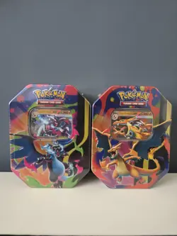 Pokemon Trading Card Game (TCG): Mega Charizard ex Tin Set (X and Y) -New Sealed - Image 1