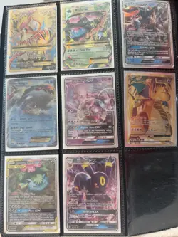 Pokemon Card Lot Mix GX, EX, V, VMAX, VSTAR, Tag Team, Full Art Eevee Binder - Image 4