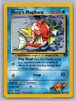 Misty's Magikarp Gym Challenge #088/132 Common Pokemon Card - Image 1