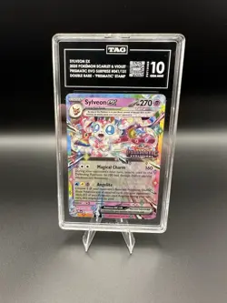 TAG 10 GEM MT Sylveon ex - (Prismatic Evolutions Stamp) 041/131 - Pokemon Card - Image 1
