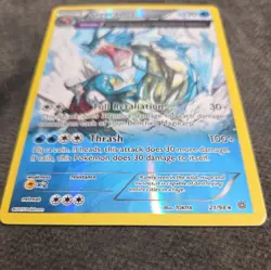 Pokemon Gyarados 21/98 XY Ancient Origins Holo Rare Θ Double English Card - Image 3