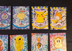 1999 Topps Pokemon TV Animation Lot Pikachu Raichu Squirtle 24 Cards - Image 3