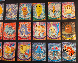 1999 Topps Pokemon TV Animation Lot Pikachu Raichu Squirtle 24 Cards - Image 5
