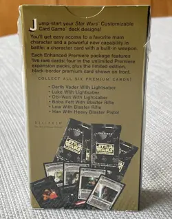 Star Wars Enhanced Premiere CCG Customizable Card Game Sealed Darth Vader - Image 3