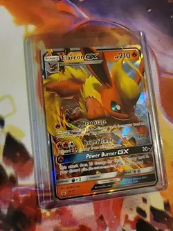 Pokemon Card Flareon GX SM171 Black Star Promo HOLO RARE - NM - Image 2