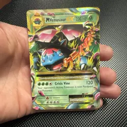 Pokemon M Venusaur EX Ultra Rare Holo Card 2/108 XY Set 230 HP Mega 120 Attack - Image 1