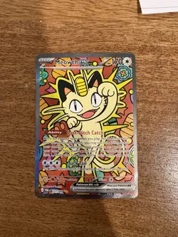 Meowth ex SIR + IR - Pokemon Card Lot - Near Mint - See Photos - Fast Ship - Image 2