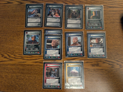 Lot of 11 Star Trek CCG 1E The Borg expansion Rare and Rare+ Cards NM-LP - Image 1