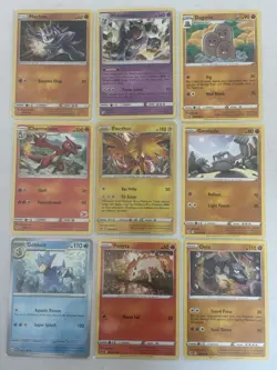 Lot 9 Pokemon Trading Cards - First Generation ( 1 To 151 ) Near Mint Or Better - Image 1
