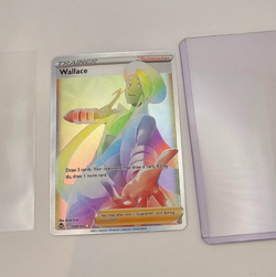 Wallace 208/195 Silver Tempest Rainbow Secret Rare Pokemon Card - Image 1