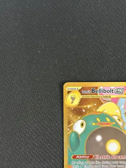 Iono's Bellibolt EX Sir 188/159 SV09 Holo Pokemon TCG Card Journey Together - Image 3