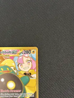 Iono's Bellibolt EX Sir 188/159 SV09 Holo Pokemon TCG Card Journey Together - Image 4