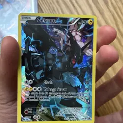 Pokemon Zekrom Full Art Promo Holo Card XY76 120 HP XY English TCG - Image 1