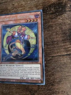 DUAD-EN005 Lunalight Gold Leo Secret Rare Yu-Gi-Oh Card 1st Edition New - Image 3