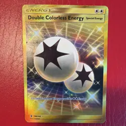 Pokemon Double Colorless Energy Special Energy Foil Card 166/145 - Image 1