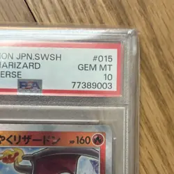 Pokemon Radiant Charizard Holo Card 015/172 S12a Vstar Universe Japanese PSA 10 - Image 3
