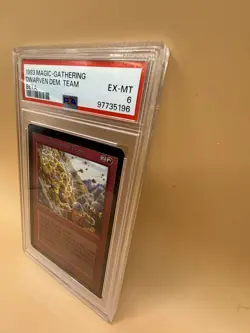 Dwarven Demolition Team – MTG Beta (1993) – PSA 6 EX-MT – Magic the Gathering - Image 3