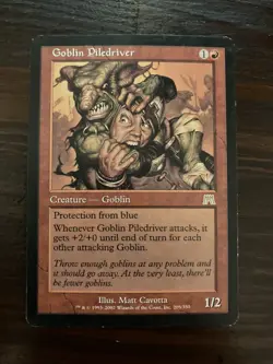 Goblin Piledriver Onslaught LP MTG Magic: The Gathering - Image 1