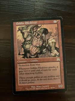 Goblin Piledriver Onslaught LP MTG Magic: The Gathering - Image 2