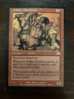 Goblin Piledriver Onslaught LP MTG Magic: The Gathering - Image 5