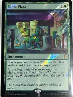 MTG, TMNT | Ninja Pizza Surge Foil (R) | #0032 - Image 1
