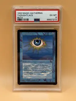 Thoughtlace – MTG Beta (1993) – PSA 6 EX-MT - Magic the Gathering - Image 1